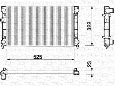 Теплообменник MAGNETI MARELLI 350213212000