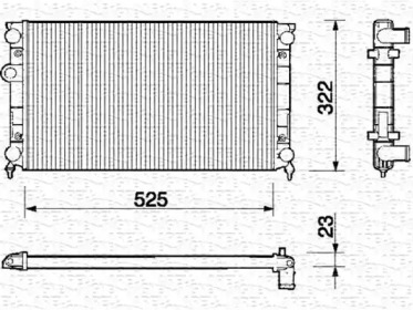 Теплообменник MAGNETI MARELLI 350213213000