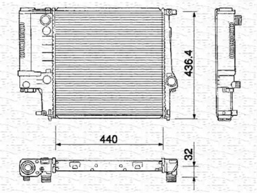 Теплообменник MAGNETI MARELLI 350213218000