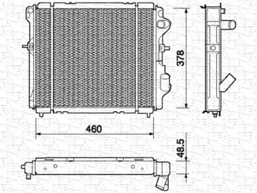 Теплообменник MAGNETI MARELLI 350213227000