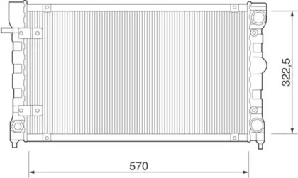 Теплообменник MAGNETI MARELLI 350213271000