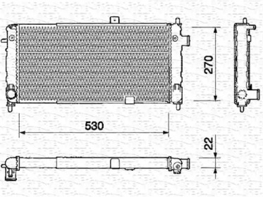 Теплообменник MAGNETI MARELLI 350213324000