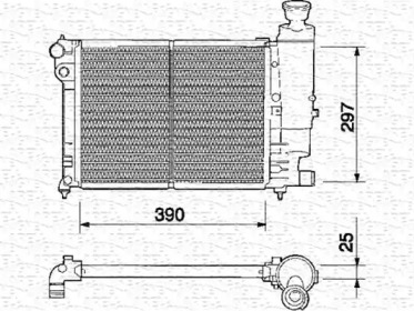 Теплообменник MAGNETI MARELLI 350213328000