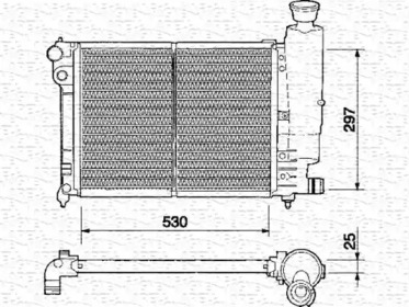 Теплообменник MAGNETI MARELLI 350213329000