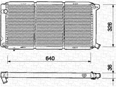 Теплообменник MAGNETI MARELLI 350213331000