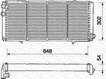 Теплообменник MAGNETI MARELLI 350213335000