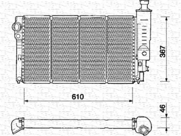 Теплообменник MAGNETI MARELLI 350213341000