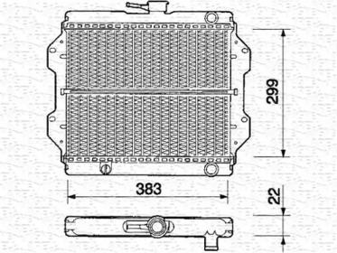 Теплообменник MAGNETI MARELLI 350213367000