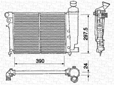 Теплообменник MAGNETI MARELLI 350213371000