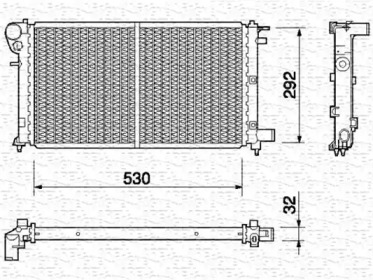 Теплообменник MAGNETI MARELLI 350213375000