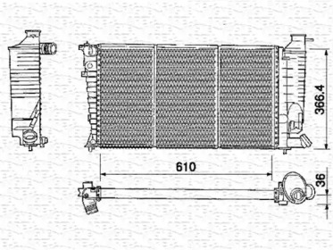 Теплообменник MAGNETI MARELLI 350213377000