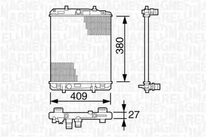 Теплообменник MAGNETI MARELLI 350213387000