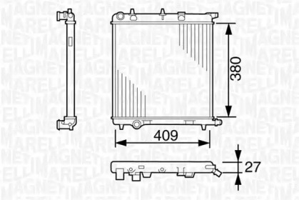 Теплообменник MAGNETI MARELLI 350213389000