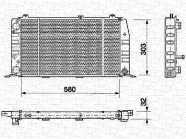 Теплообменник MAGNETI MARELLI 350213401000