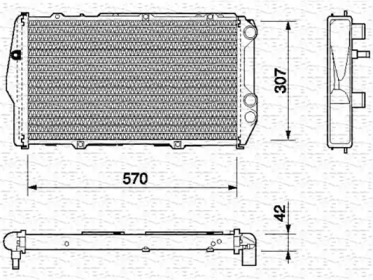 Теплообменник MAGNETI MARELLI 350213402000