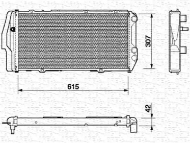 Теплообменник MAGNETI MARELLI 350213403000