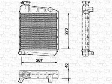 Теплообменник MAGNETI MARELLI 350213409000