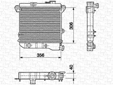 Теплообменник MAGNETI MARELLI 350213416000