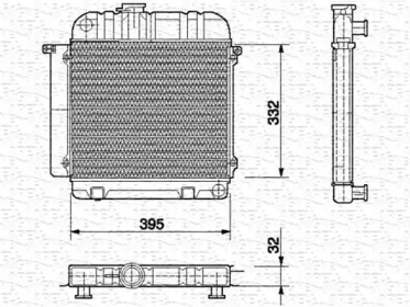 Теплообменник MAGNETI MARELLI 350213418000