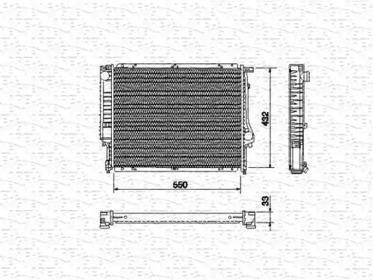 Теплообменник MAGNETI MARELLI 350213431000