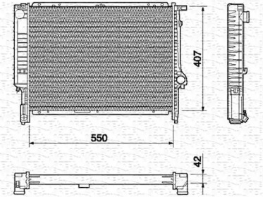 Теплообменник MAGNETI MARELLI 350213432000