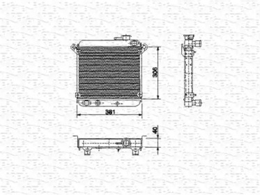 Теплообменник MAGNETI MARELLI 350213452000