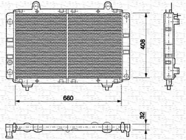 Теплообменник MAGNETI MARELLI 350213454000