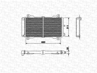 Теплообменник MAGNETI MARELLI 350213457000