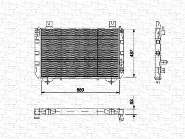 Теплообменник MAGNETI MARELLI 350213473000