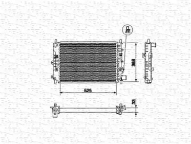 Теплообменник MAGNETI MARELLI 350213494000