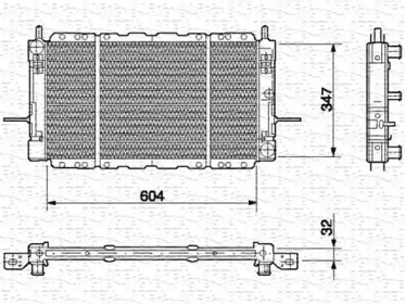 Теплообменник MAGNETI MARELLI 350213496000