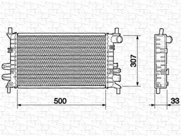 Теплообменник MAGNETI MARELLI 350213498000