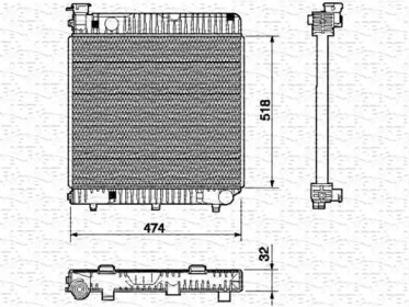 Теплообменник MAGNETI MARELLI 350213523000