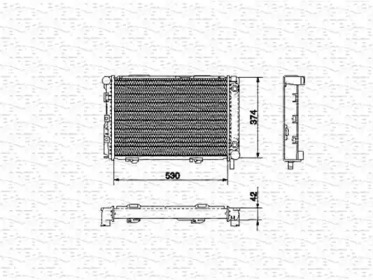 Теплообменник MAGNETI MARELLI 350213530000