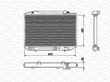 Теплообменник MAGNETI MARELLI 350213531000