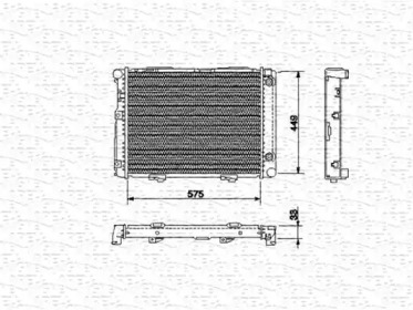 Теплообменник MAGNETI MARELLI 350213533000