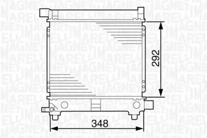 Теплообменник MAGNETI MARELLI 350213535000