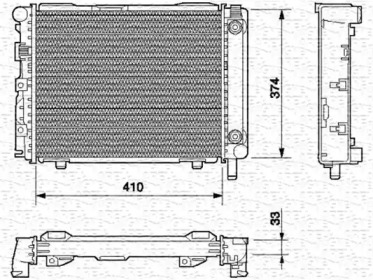 Теплообменник MAGNETI MARELLI 350213537000