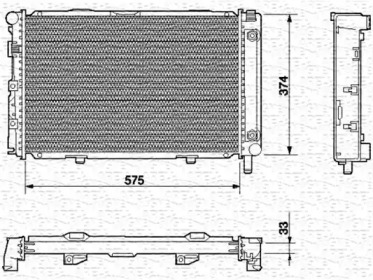 Теплообменник MAGNETI MARELLI 350213538000