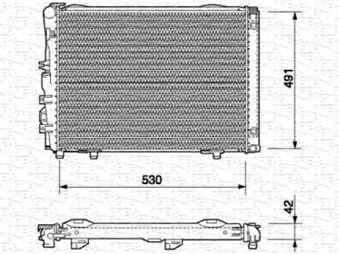 Теплообменник MAGNETI MARELLI 350213541000