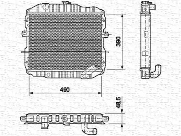 Теплообменник MAGNETI MARELLI 350213548000