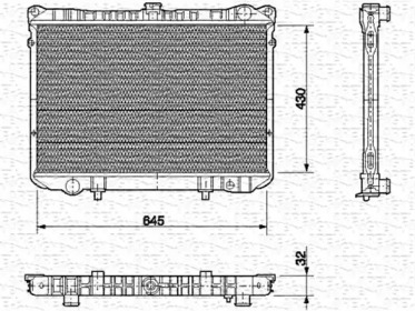 Теплообменник MAGNETI MARELLI 350213555000