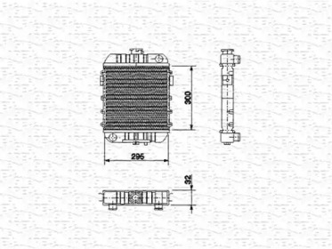 Теплообменник MAGNETI MARELLI 350213557000