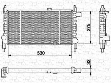 Теплообменник MAGNETI MARELLI 350213589000