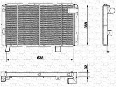 Теплообменник MAGNETI MARELLI 350213606000