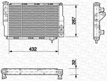 Теплообменник MAGNETI MARELLI 350213608000