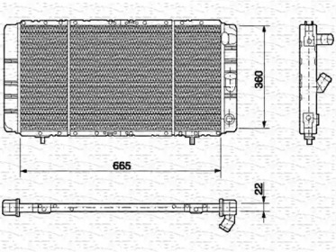 Теплообменник MAGNETI MARELLI 350213624000