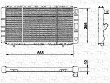 Теплообменник MAGNETI MARELLI 350213626000