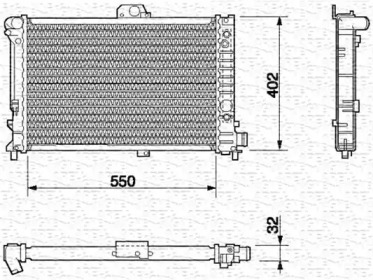 Теплообменник MAGNETI MARELLI 350213634000