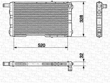 Теплообменник MAGNETI MARELLI 350213635000